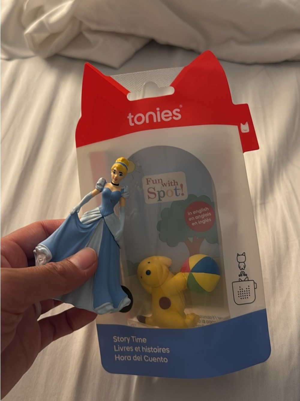 Tonies Story Time Fun with Spot! Audio Set - Blue & Yellow